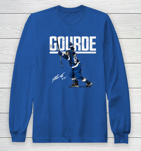 Yanni Gourde For Tampa Bay Lightning Fans Long Sleeve T-Shirt 6