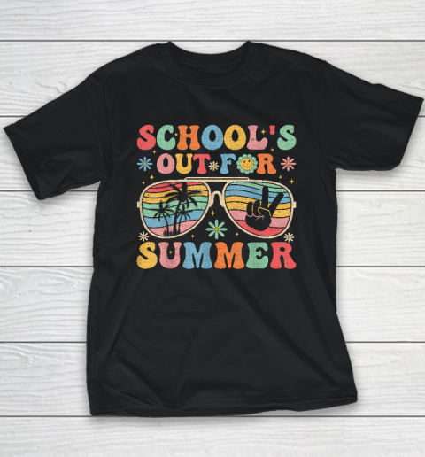 Last Day of School's Out For Summer Vacation Teachers Student Youth T-Shirt