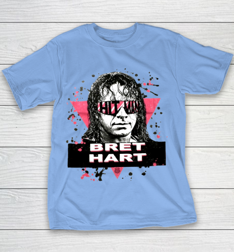 Hit man Bret Hart Hit Man WWE for fans and lovers Youth T-Shirt 7