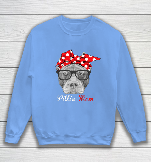 Dog Mom Shirt Pittie Mom Shirt for Pitbull Dog Lovers Mothers Day Sweatshirt 8