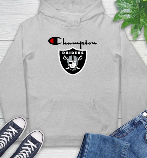 NFL Football Oakland Raiders Champion Shirt Hoodie 4