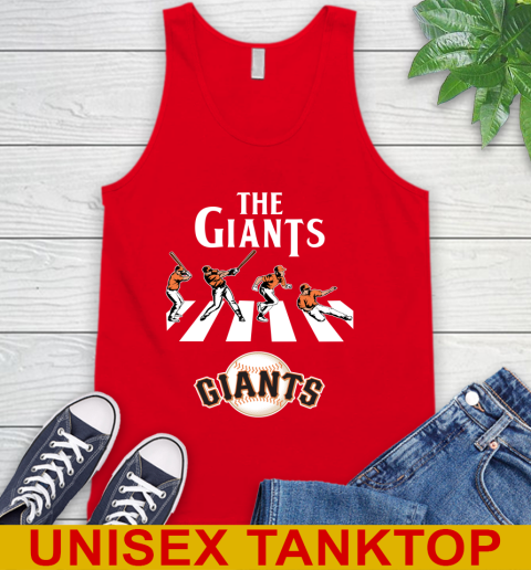 MLB Baseball San Francisco Giants The Beatles Rock Band Shirt Tank Top 5