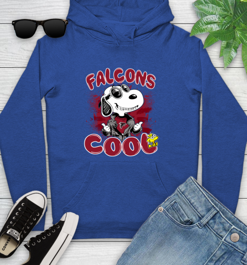 NFL Football Atlanta Falcons Cool Snoopy Shirt Youth Hoodie 9