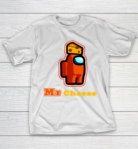 Mr cheese among us t shirt clearance