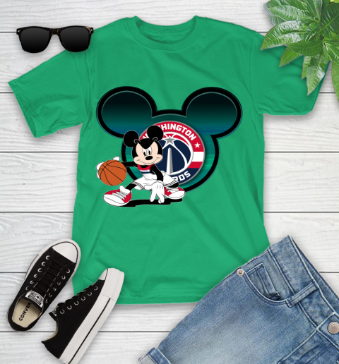 NBA Washington Wizards Mickey Mouse Disney Basketball Youth T-Shirt 6