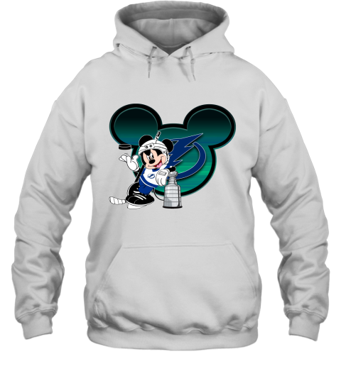 NHL Tampa Bay Lightning Stanley Cup Mickey Mouse Disney Hockey T Shirt YJQjLsyw9mj hoodie 23 95 151514 front white