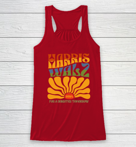 Harris Waltz For A Brighter Tomorrow Boho Aesthetic Racerback Tank 3