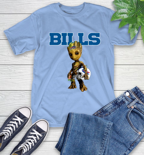 Buffalo Bills NFL Football Groot Marvel Guardians Of The Galaxy T-Shirt 11