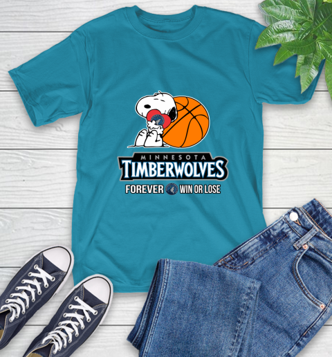 NBA The Peanuts Movie Snoopy Forever Win Or Lose Basketball Minnesota Timberwolves_000 8