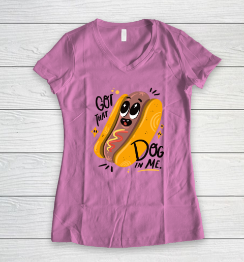I Got That Dog In Me Women's V-Neck T-Shirt 6
