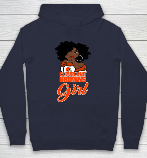 Cleveland Browns Girl NFL Hoodie 4