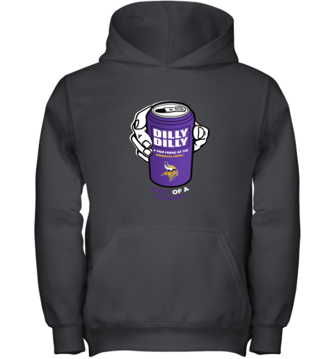 Bud Light Dilly Dilly! Minnesota Vikings Birds Of A Cooler Youth Hoodie