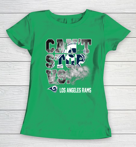 NFL Los Angeles Rams Can't Stop Vs Women's T-Shirt 5