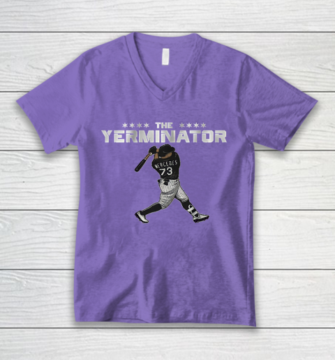 The Yerminator V-Neck T-Shirt 8
