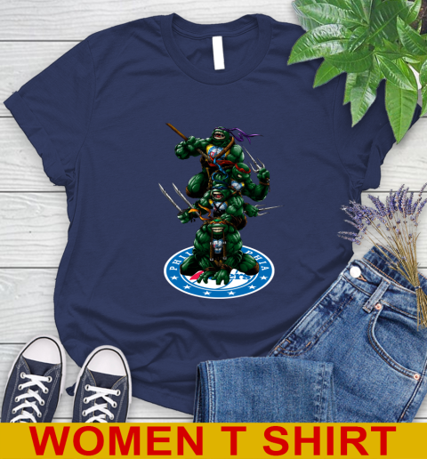 NBA Basketball Philadelphia 76ers Teenage Mutant Ninja Turtles Shirt Women's T-Shirt 12