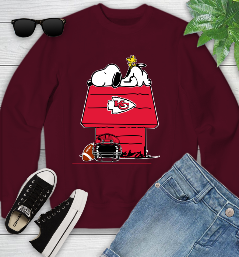 Kansas City Chiefs NFL Football Snoopy Woodstock The Peanuts Movie
