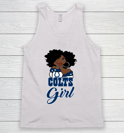 Indianapolis Colts Girl NFL Tank Top 2