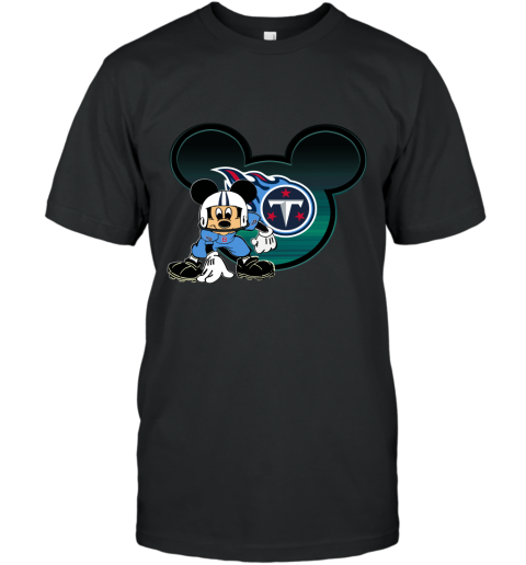 NFL Tennessee Titans Mickey Mouse Disney Football T Shirt - Rookbrand