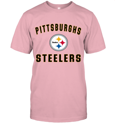 Pittsburgh Steelers NFL Line Gray Victory Unisex Jersey Tee