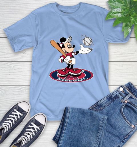 MLB Baseball Los Angeles Angels Cheerful Mickey Disney Shirt T-Shirt 12
