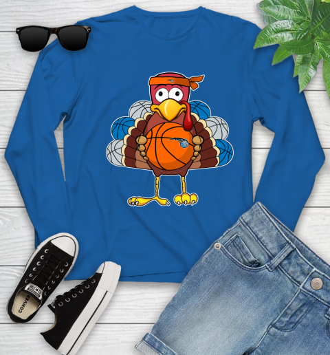 Orlando Magic Turkey thanksgiving day Youth Long Sleeve 9