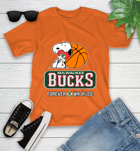 NBA The Peanuts Movie Snoopy Forever Win Or Lose Basketball Milwaukee Bucks 109