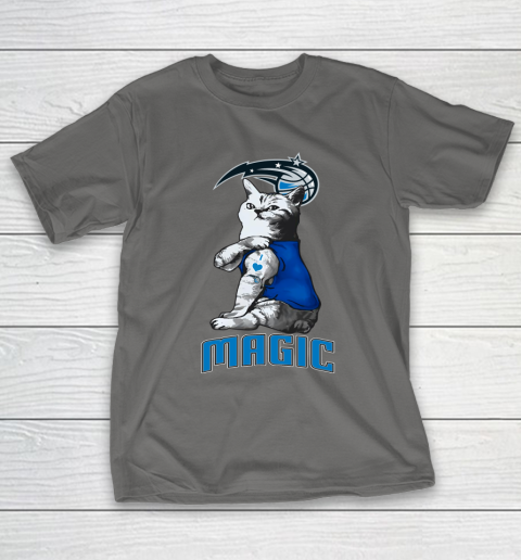 NBA Basketball My Cat Loves Orlando Magic T-Shirt 8