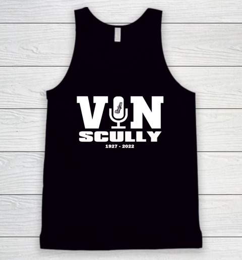 Vin Scully Microphone 1927 2022 Tank Top