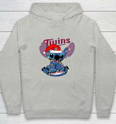 Minnesota Twins MLB noel stitch Baseball Christmas Youth Hoodie