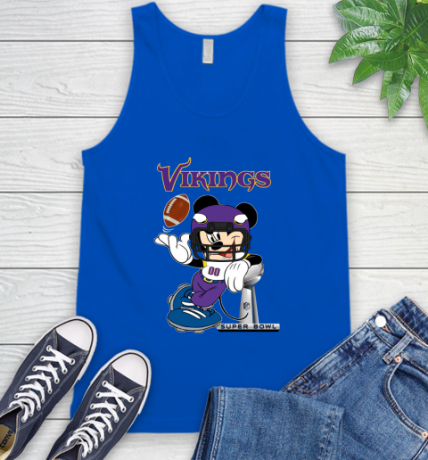NFL Minnesota Vikings Mickey Mouse Disney Super Bowl Football T Shirt Tank Top 5