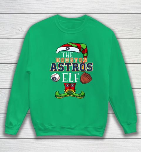 Houston Astros Christmas ELF Funny MLB Sweatshirt 5