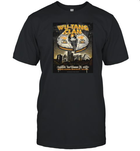 Wu Tang Clan Austin September 25, 2022 T-Shirt