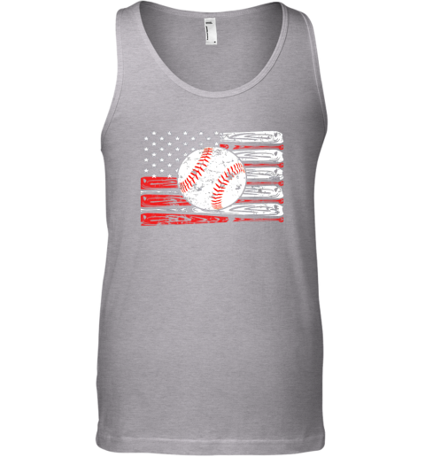 o6xj vintage baseball american flag shirt 4th of july gifts unisex tank 17 front sport grey