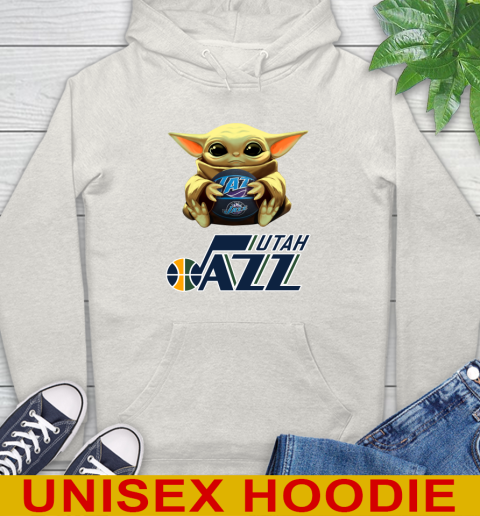 NBA Basketball Utah Jazz Star Wars Baby Yoda Shirt 24