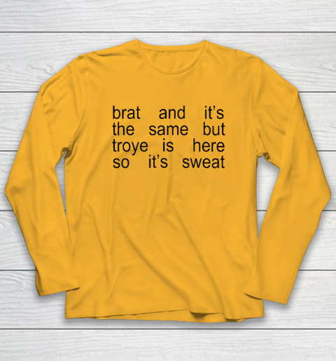Sweat Tour  Sweat Brat Green Long Sleeve T-Shirt 2