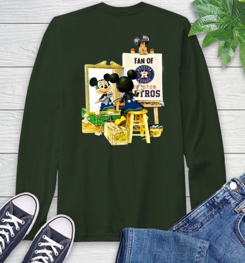 MLB Baseball Houston Astros Mickey Drawing Shirt 59