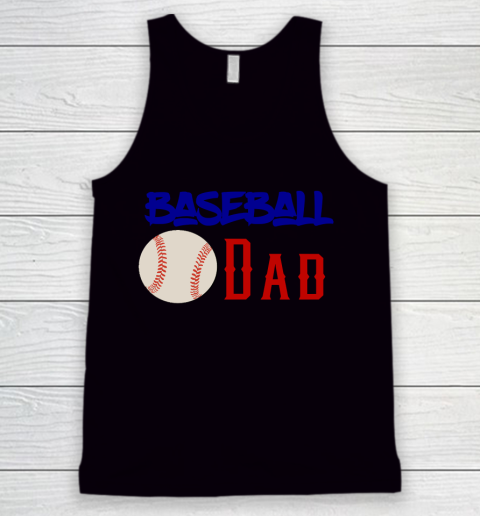 Father's Day Funny Gift Ideas Apparel  Baseball Dad T Shirt Tank Top