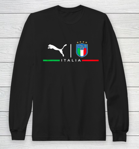 Italy Jersey Soccer Football 2020 2021 Italian Italia Long Sleeve T-Shirt