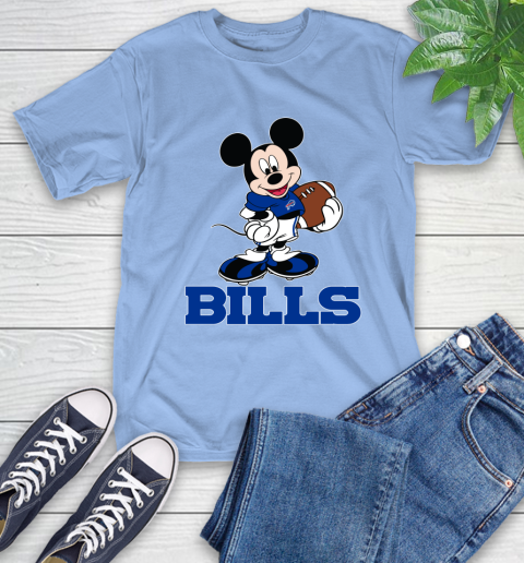 NFL Football Buffalo Bills Cheerful Mickey Mouse Shirt T-Shirt 12
