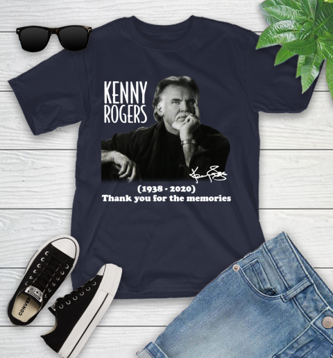 Kenny Rogers 1938 2020 signature thank you for the memories 95