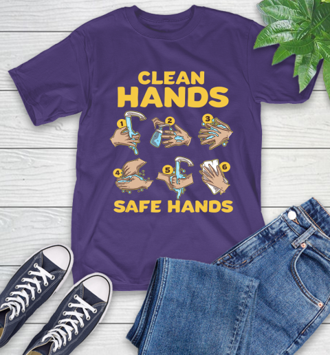 Nurse Shirt Washing Clean Hands Safe Hand Hygiene Wash Save T Shirt T-Shirt 5
