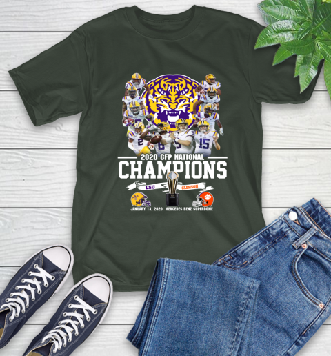 LSU Tigers 2020 Cfp National Champions Shirt 6