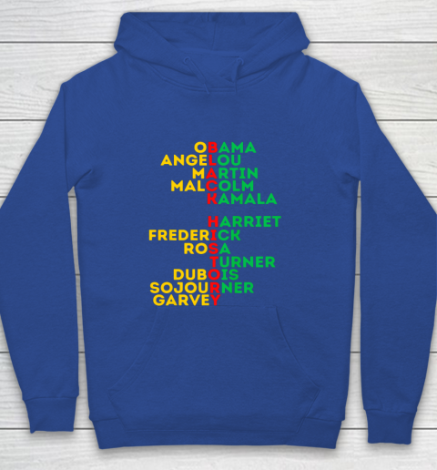Black History Month Dream Like Leaders African American Love Youth Hoodie 6