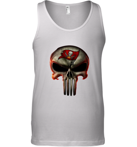 Tampa Bay Buccaneers The Punisher Mashup Football Shirts Tank Top