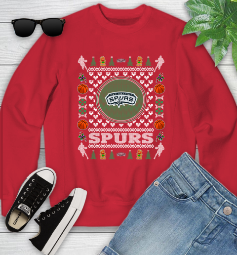 San Antonio Spurs Merry Christmas NBA Basketball Loyal Fan Ugly Shirt 122