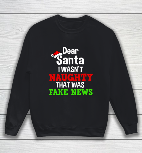 Funny Trump Christmas Santa Sweatshirt