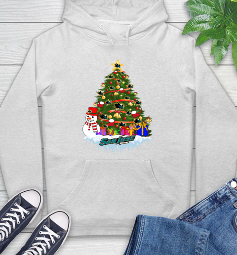 San Jose Sharks Merry Christmas NHL Hockey Sports Hoodie