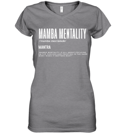 mamba mentality shirt