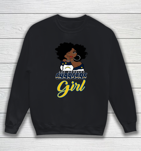 Los Angeles Chargers Girl NFL Sweatshirt