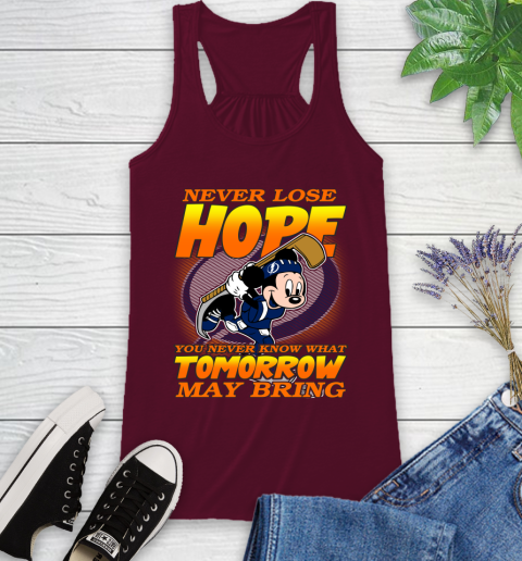 Tampa Bay Lightning NHL Hockey ootball Mickey Disney Never Lose Hope Racerback Tank 2